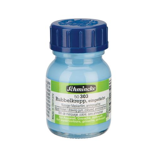 Schmincke Masking Fluid Blue 20ml