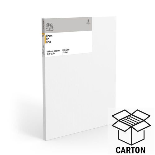 Winsor & Newton Classic Standard Linen Canvas Cartons 16" x 20" (6)