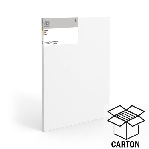 Winsor & Newton Classic Standard Linen Canvas Cartons 24" x 30" (2)