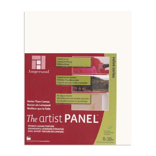 Ampersand Artists Canvas Texture Panels 8"x10"