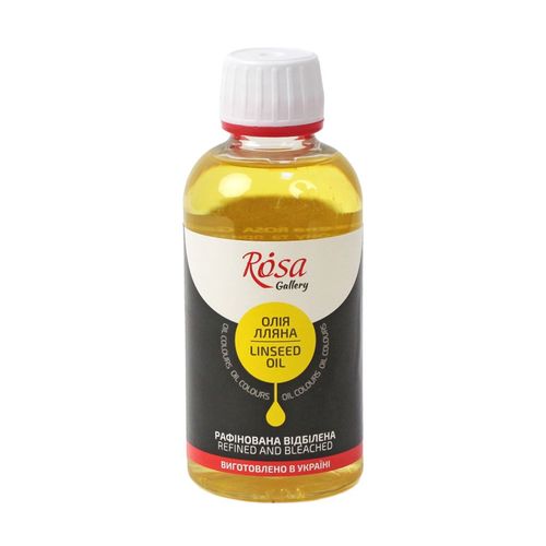 Rosa Gallery Artists Refined and Bleached Linseed Oil 250ml