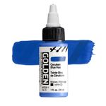 Golden High Flow Acrylic Paint 30ml Cerulean Blue Hue preview
