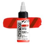 Golden High Flow Acrylic Paint 30ml Naphthol Red Light preview