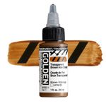 Golden High Flow Acrylic Paint 30ml Trans Brown Iron Oxide preview