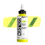 Golden High Flow Acrylic Paint 118ml Fluorescent Chartreuse preview