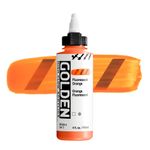 Golden High Flow Acrylic Paint 118ml Fluorescent Orange preview