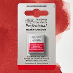 Winsor & Newton Professional Watercolours Half Pan Cadmium Red Deep preview