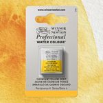 Winsor & Newton Professional Watercolours Half Pan Cadmium Yellow Deep preview