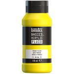 Liquitex Basics Fluid Acrylic Paints 118ml Primary Yellow preview