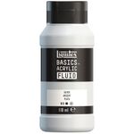 Liquitex Basics Fluid Acrylic Paints 118ml Silver preview