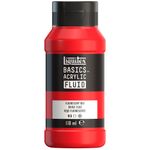 Liquitex Basics Fluid Acrylic Paints 118ml Fluorescent Red preview