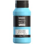 Liquitex Basics Fluid Acrylic Paints 118ml Light Blue Permanent preview