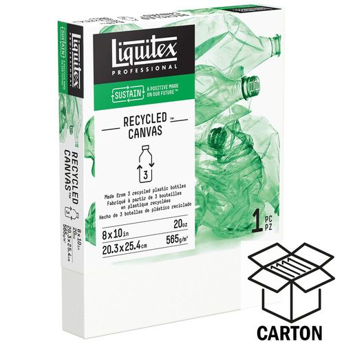Liquitex Professional Recycled Plastic Deep Edge Canvas Cartons (Imperial) 8" x 10" (3)