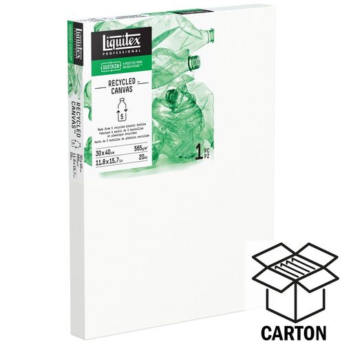 Liquitex Professional Recycled Plastic Deep Edge Canvas Cartons (Metric) 30cm x 40cm (3)