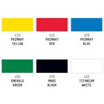 Liquitex Acrylic Gouache Primaries Set 22ml preview