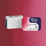 Rosa Gallery Watercolour Paint NEW Burgundy Red whole pan preview