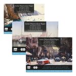 Baohong Masters Choice Artists Watercolour Paper Blocks Hot Press 23 x 31cm ( 9.05“ x  12.20“) preview