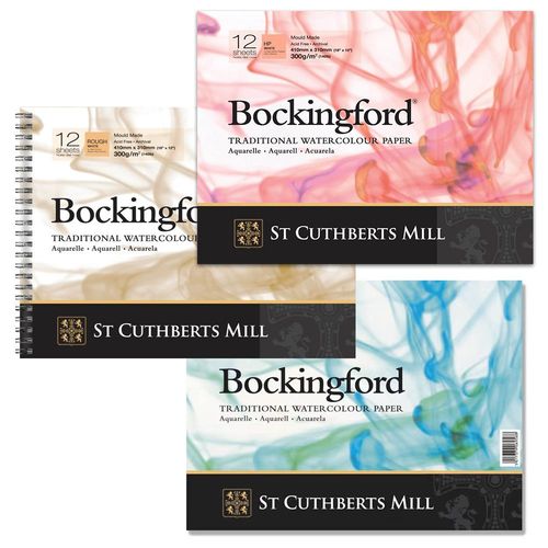 Bockingford Watercolour Paper Pads HP Gummed 5"x7"