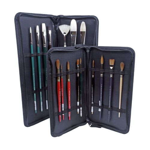 Pro Arte Brush Holder Case Oil/Acrylic (Brushes up to 14" long)
