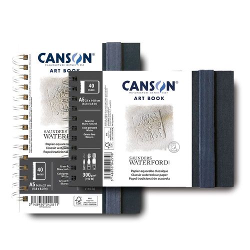 Canson Saunders Waterford Art Book A5 Portrait