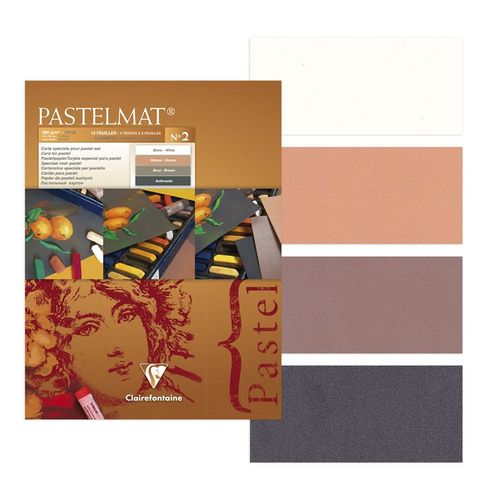 Clairefontaine Pastelmat Pastel Paper Pads No 2 24 x 30cm