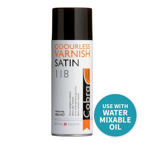 Cobra Aerosol Varnish 400ml Satin