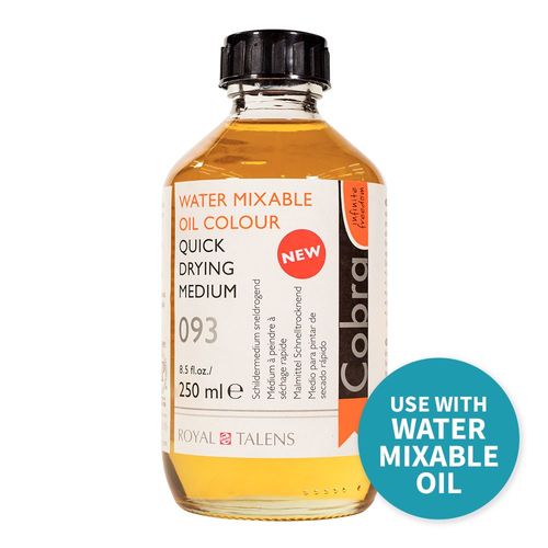 Cobra Water Mixable Quick Drying Medium 250ml