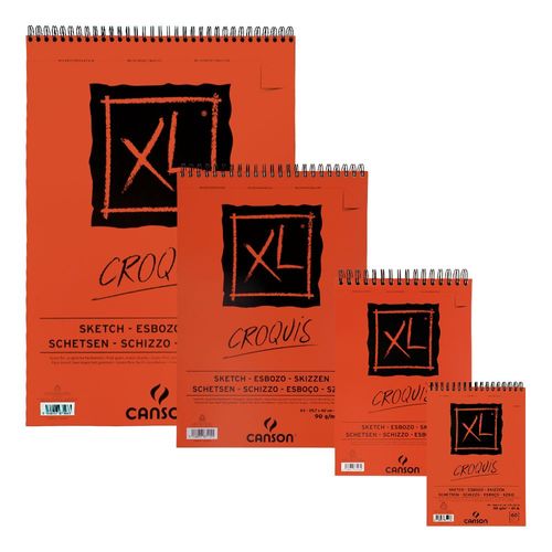 Canson XL Spiral Sketch Pads A3 120 sheets