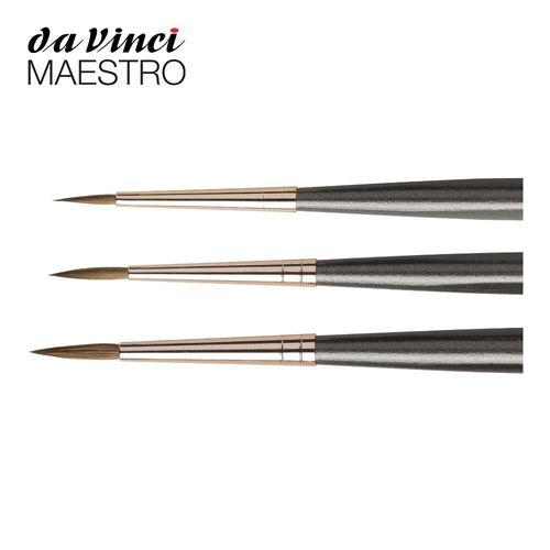 Da Vinci Mini Maestro Series 76 Sable Round Short Brush 2