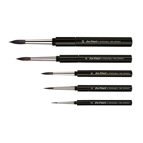 Da Vinci Casaneo Series 1593TP Round Travel Brush 6