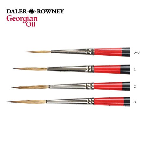 Georgian Sable Rigger Brush 1