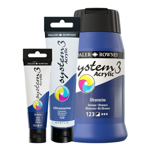 Daler Rowney System 3 ORIGINAL 2.25ltr Pot Titanium White