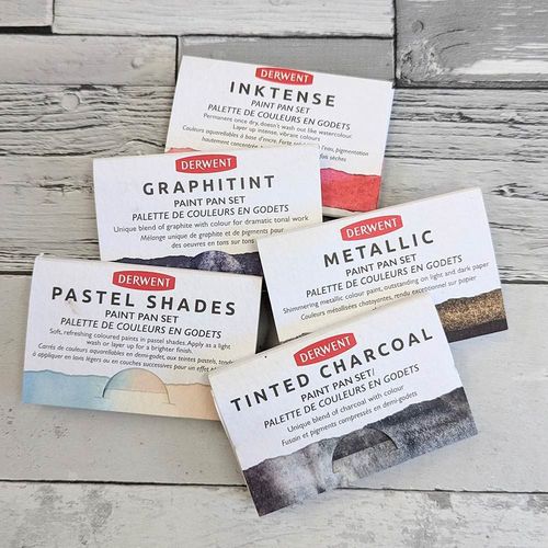 Derwent Paint Pan Sample Metallic Paint Pan Sample