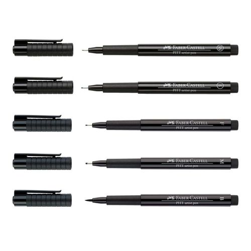 Faber Castell PITT Artist Fineliner Brush Pen Black