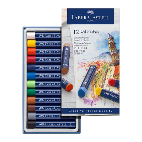 Faber-Castell Creative Studio Oil Pastel Sets 12