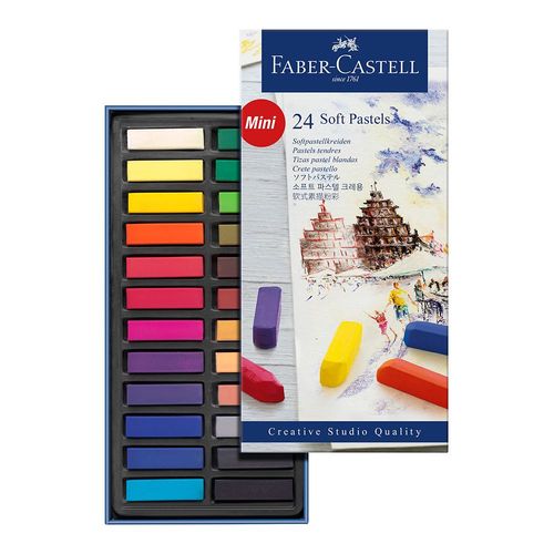Faber-Castell Creative Studio Half Stick Soft Pastel Sets 24