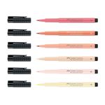 Faber-Castell PITT Artists' Brush Pen Wallets Light Skin Tones preview
