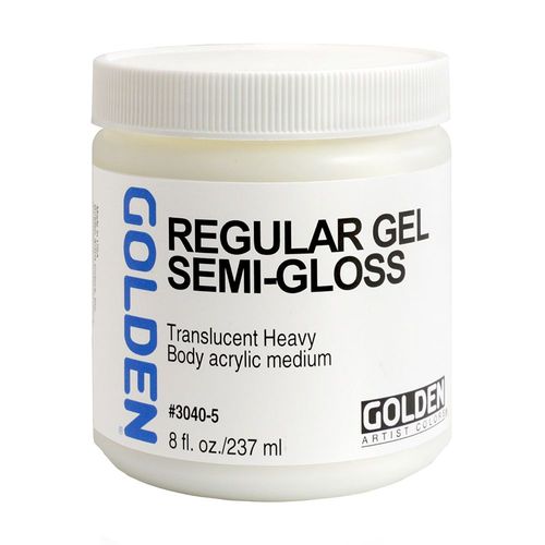 Golden Regular Gel Semi-Gloss 236ml Jar