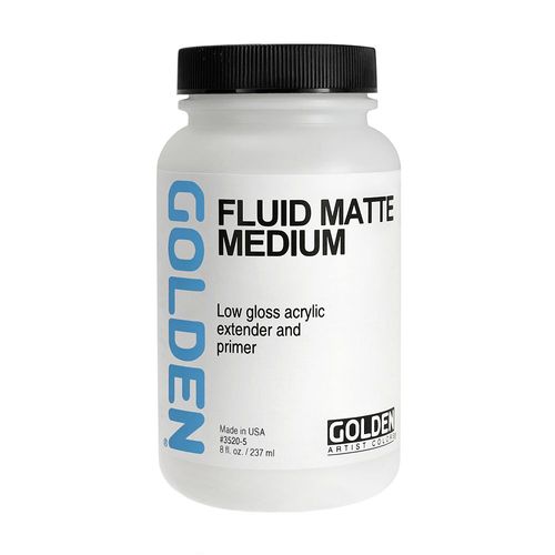 Golden Fluid Matte Medium 236ml