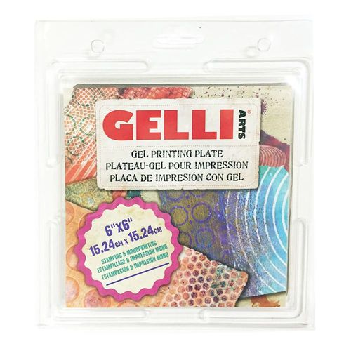 Gelli Arts Gel Printing Plates 6" x 6"
