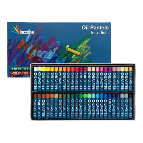 Inscribe Gallery Oil Pastels 48 Assorted Full Size