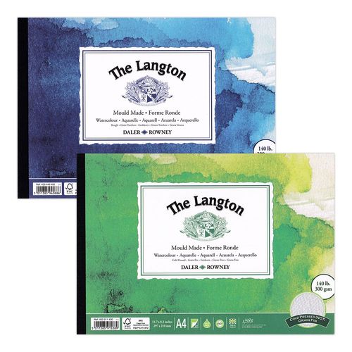 Langton Watercolour Pads Gummed NOT A3