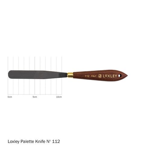 Loxley Gold Palette Knife 112 Palette Knife 109mm