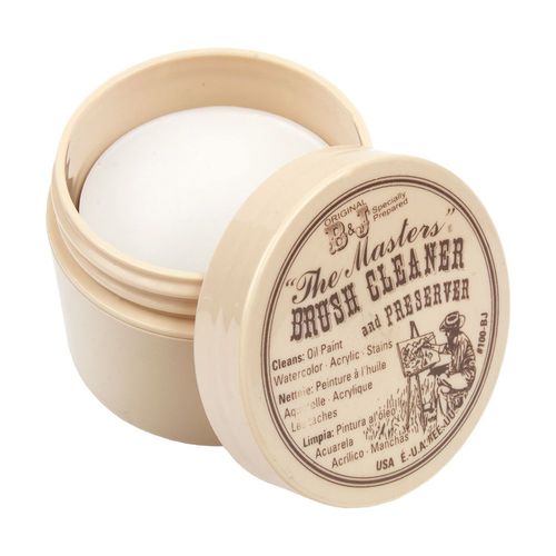 The Masters Brush Cleaner and Preserver 30ml Pot (1oz)