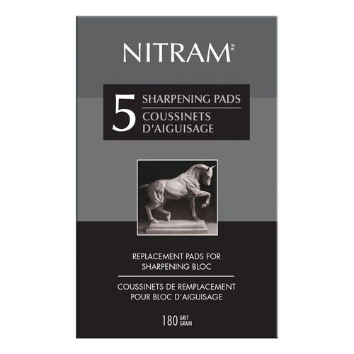 5 Replacement Pads for Nitram Sharpening Bloc