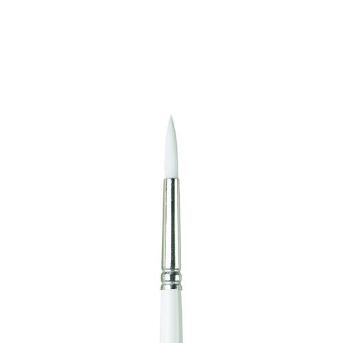 Polar Series 31 White Nylon Round Brush 8