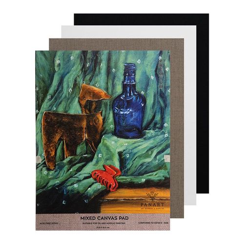 Panart Mixed Canvas Pads 9" x 12"