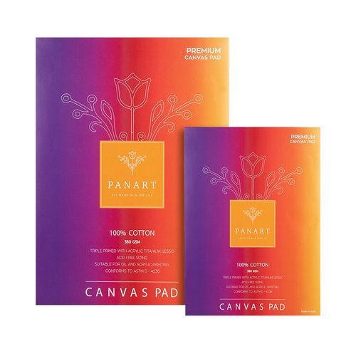 Panart 100% Cotton Canvas Pads 16" x 20"