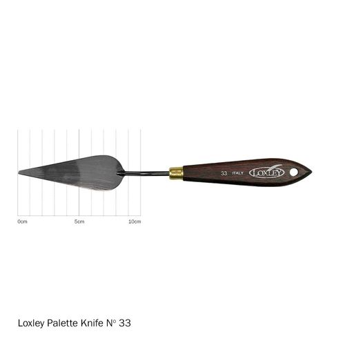 Loxley Gold Palette Knife 33 Palette Knife 85mm