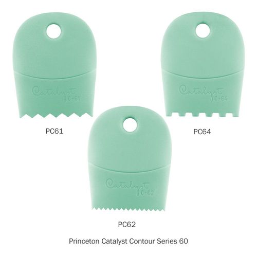 Princeton Catalyst Contour Painting Tools 60 (Mint) Size 61